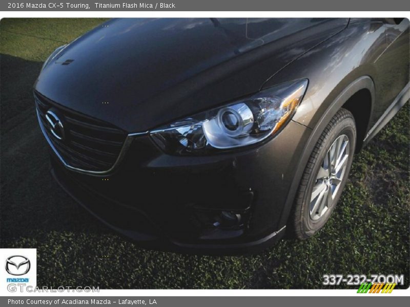 Titanium Flash Mica / Black 2016 Mazda CX-5 Touring