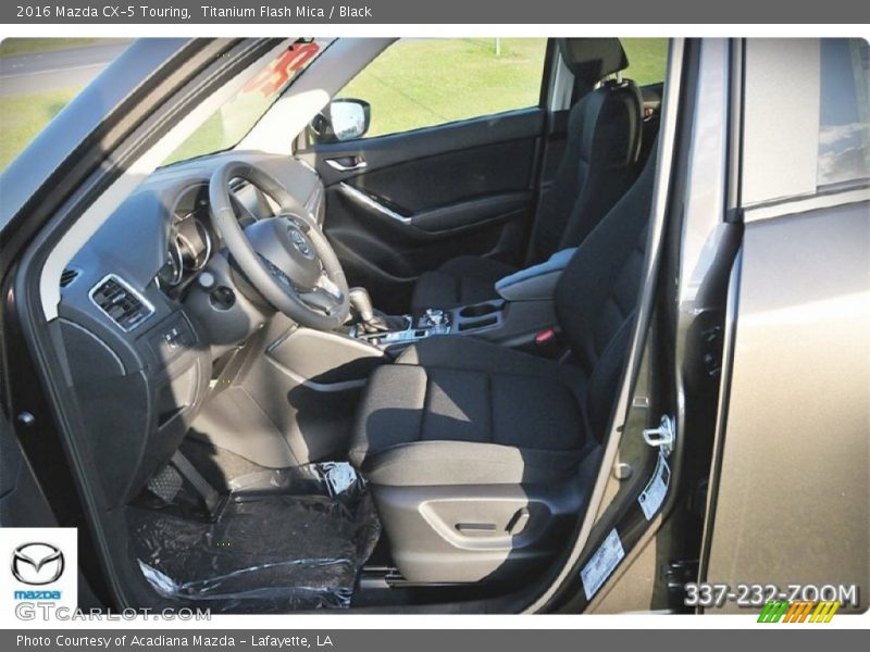 Titanium Flash Mica / Black 2016 Mazda CX-5 Touring
