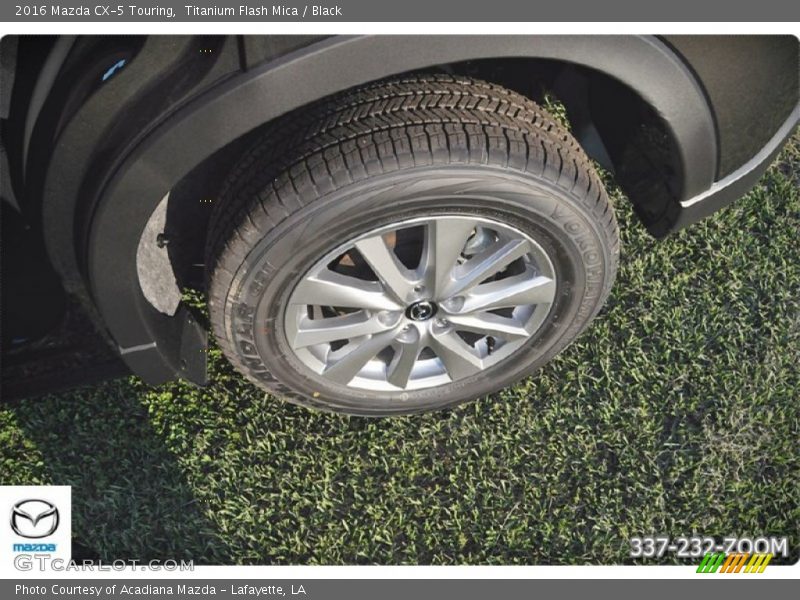 Titanium Flash Mica / Black 2016 Mazda CX-5 Touring