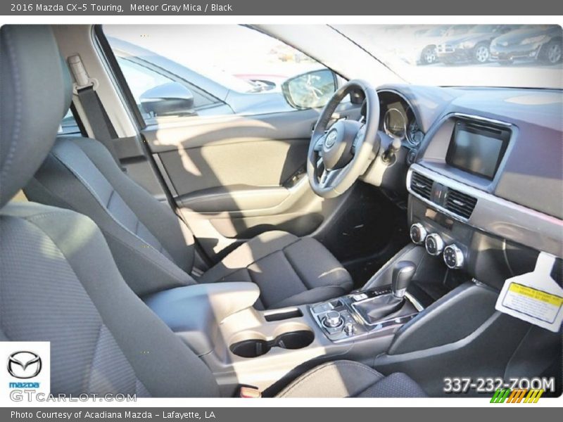 Meteor Gray Mica / Black 2016 Mazda CX-5 Touring