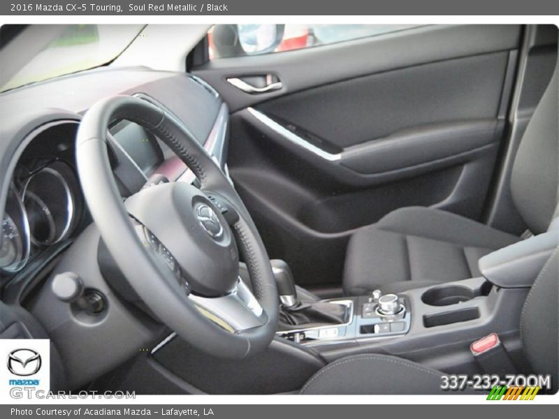 Soul Red Metallic / Black 2016 Mazda CX-5 Touring