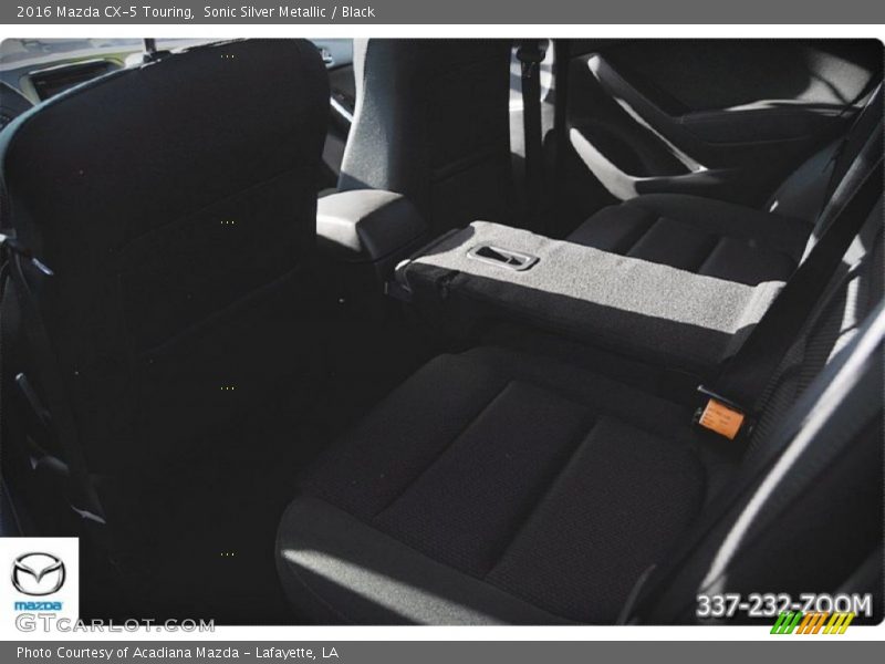 Sonic Silver Metallic / Black 2016 Mazda CX-5 Touring