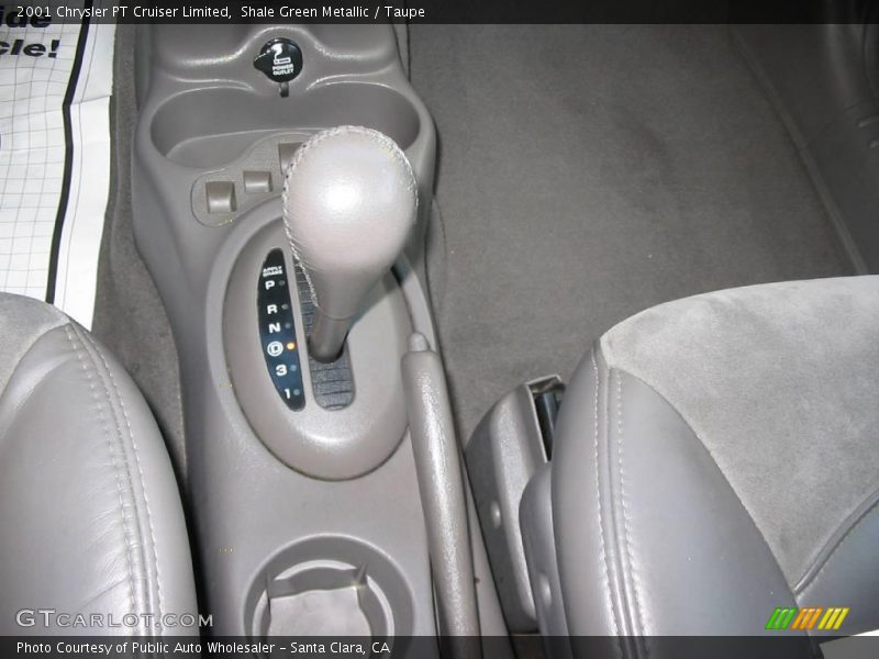 Shale Green Metallic / Taupe 2001 Chrysler PT Cruiser Limited