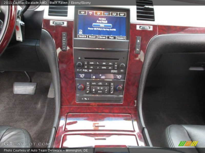 Black Raven / Ebony/Ebony 2011 Cadillac Escalade AWD