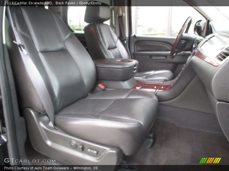Black Raven / Ebony/Ebony 2011 Cadillac Escalade AWD