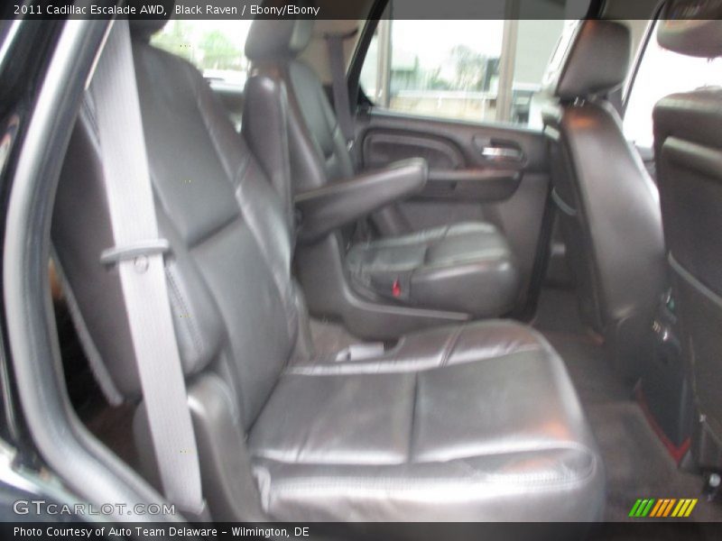 Black Raven / Ebony/Ebony 2011 Cadillac Escalade AWD