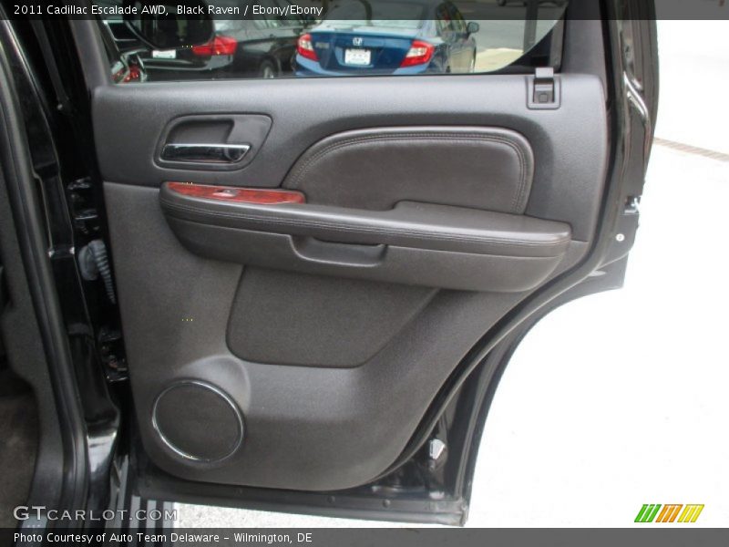 Black Raven / Ebony/Ebony 2011 Cadillac Escalade AWD