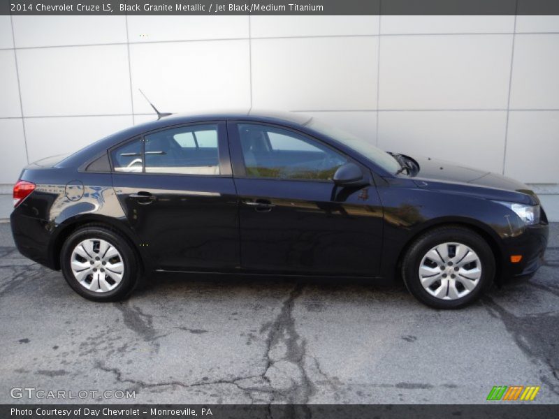 Black Granite Metallic / Jet Black/Medium Titanium 2014 Chevrolet Cruze LS