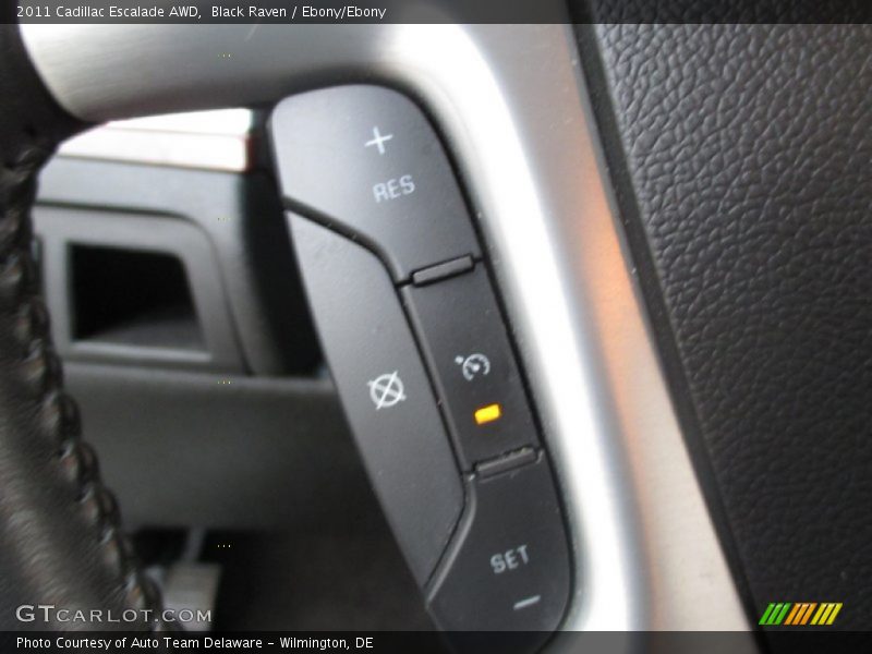 Black Raven / Ebony/Ebony 2011 Cadillac Escalade AWD