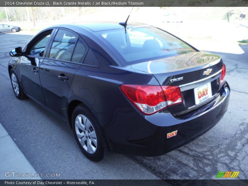 Black Granite Metallic / Jet Black/Medium Titanium 2014 Chevrolet Cruze LS