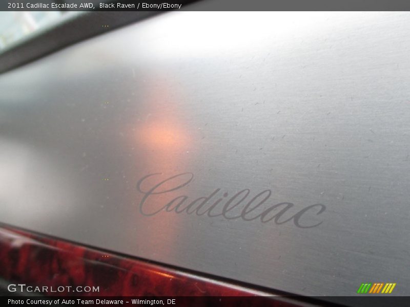 Black Raven / Ebony/Ebony 2011 Cadillac Escalade AWD
