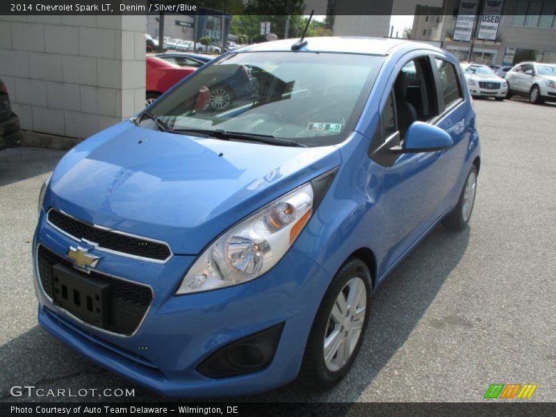 Denim / Silver/Blue 2014 Chevrolet Spark LT
