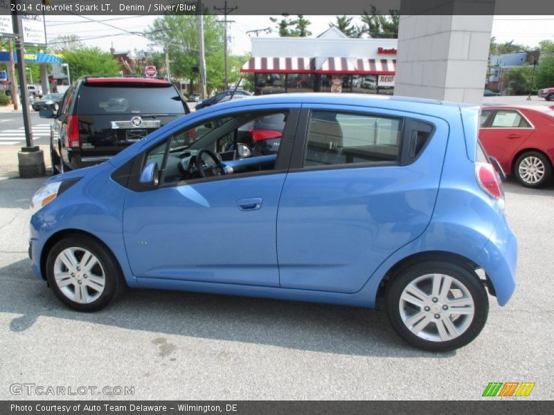 Denim / Silver/Blue 2014 Chevrolet Spark LT