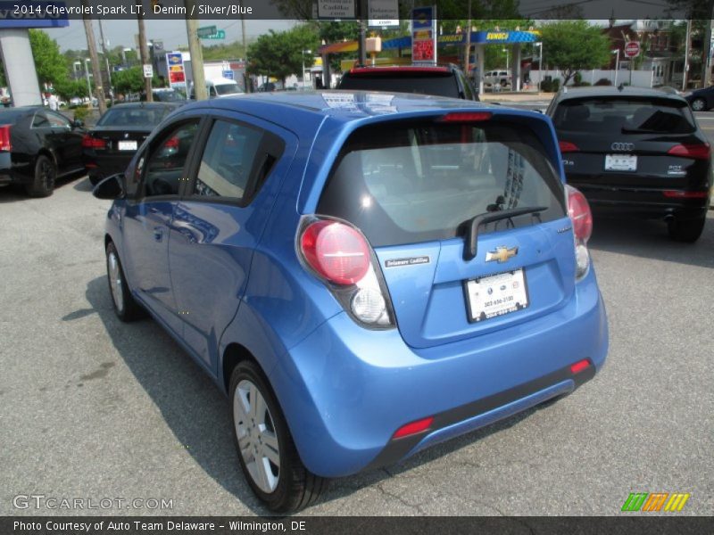 Denim / Silver/Blue 2014 Chevrolet Spark LT