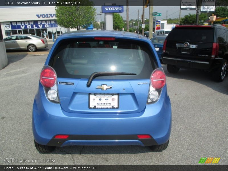 Denim / Silver/Blue 2014 Chevrolet Spark LT