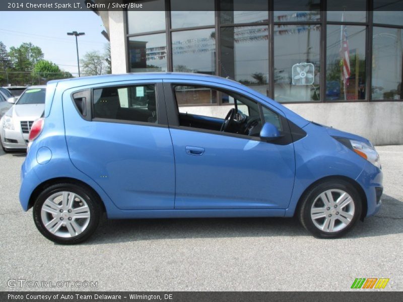 Denim / Silver/Blue 2014 Chevrolet Spark LT