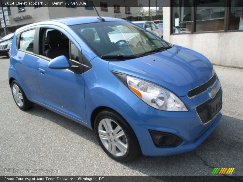 Denim / Silver/Blue 2014 Chevrolet Spark LT