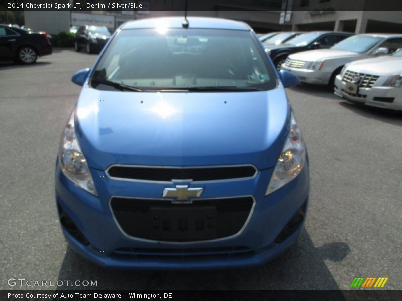 Denim / Silver/Blue 2014 Chevrolet Spark LT