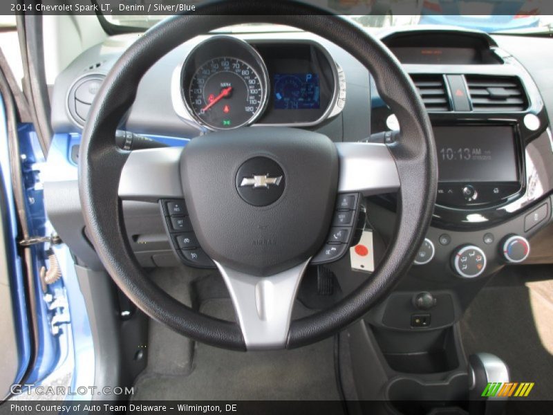 Denim / Silver/Blue 2014 Chevrolet Spark LT