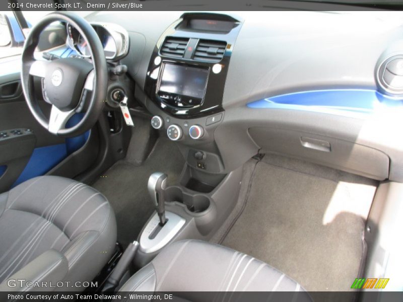 Denim / Silver/Blue 2014 Chevrolet Spark LT