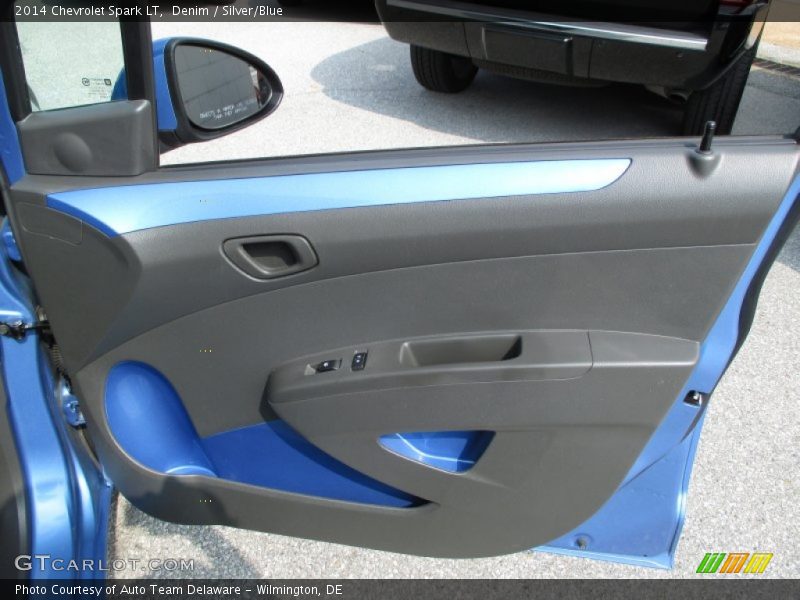 Denim / Silver/Blue 2014 Chevrolet Spark LT