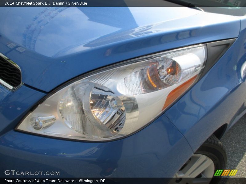 Denim / Silver/Blue 2014 Chevrolet Spark LT