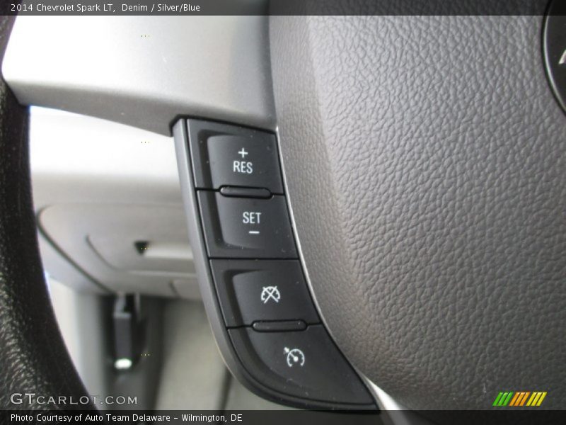 Denim / Silver/Blue 2014 Chevrolet Spark LT