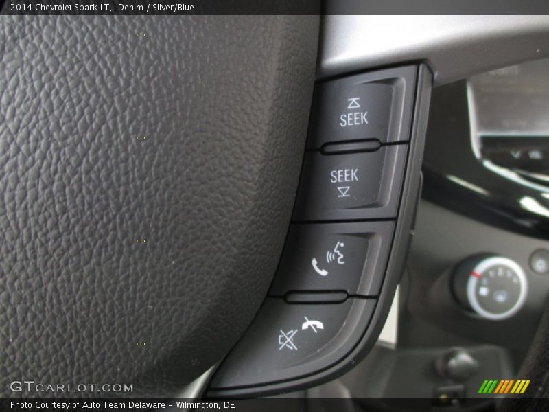 Denim / Silver/Blue 2014 Chevrolet Spark LT
