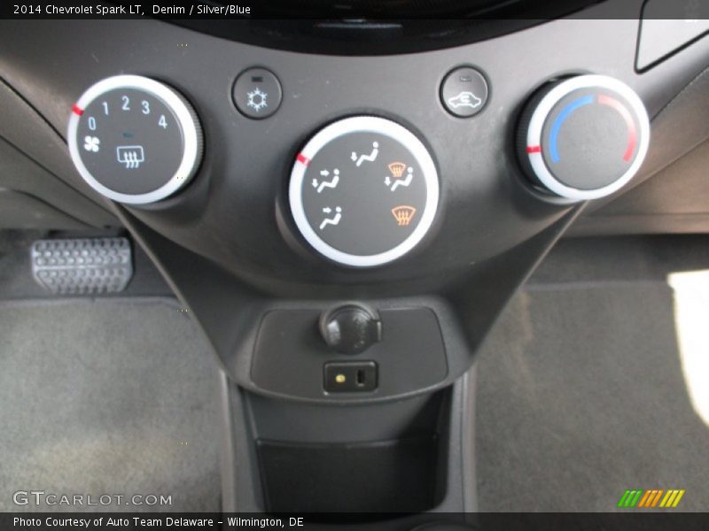 Denim / Silver/Blue 2014 Chevrolet Spark LT