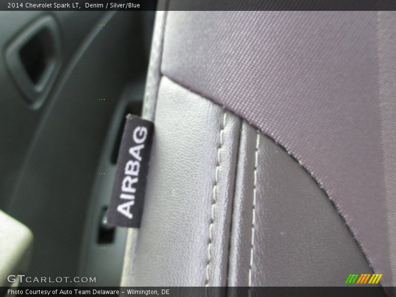 Denim / Silver/Blue 2014 Chevrolet Spark LT