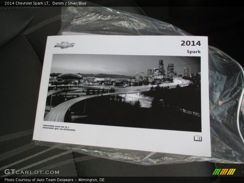 Denim / Silver/Blue 2014 Chevrolet Spark LT