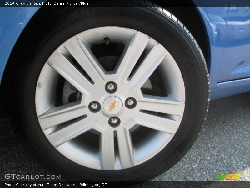 Denim / Silver/Blue 2014 Chevrolet Spark LT