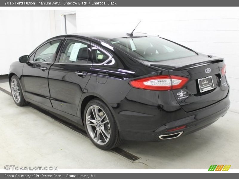 Shadow Black / Charcoal Black 2016 Ford Fusion Titanium AWD