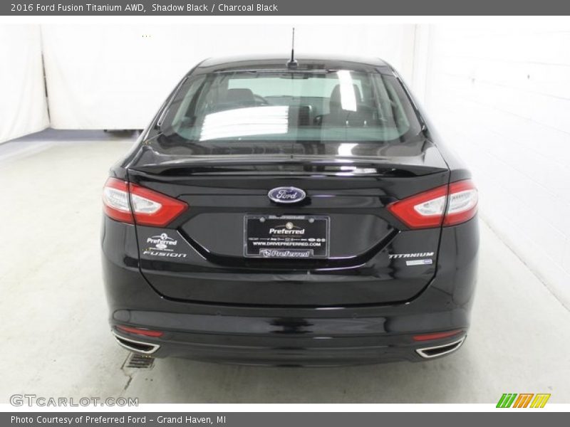 Shadow Black / Charcoal Black 2016 Ford Fusion Titanium AWD