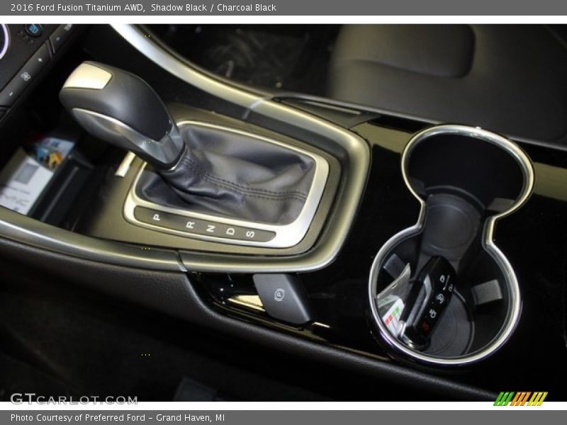 Shadow Black / Charcoal Black 2016 Ford Fusion Titanium AWD