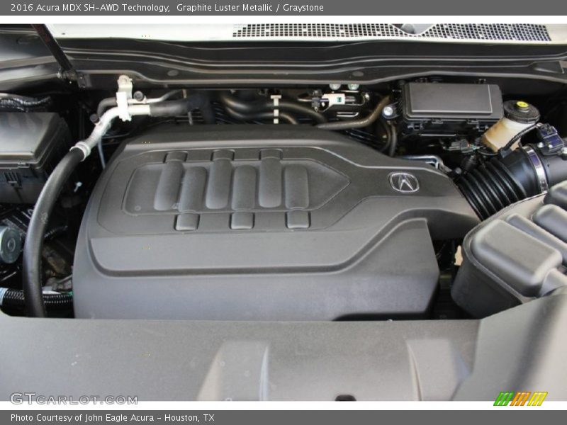 Graphite Luster Metallic / Graystone 2016 Acura MDX SH-AWD Technology