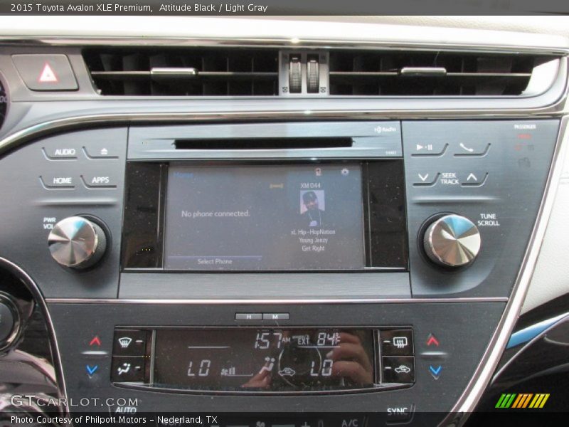 Attitude Black / Light Gray 2015 Toyota Avalon XLE Premium