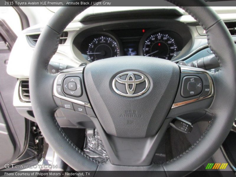 Attitude Black / Light Gray 2015 Toyota Avalon XLE Premium
