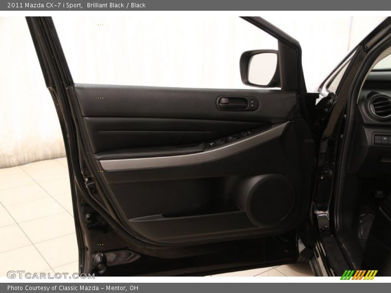 Brilliant Black / Black 2011 Mazda CX-7 i Sport