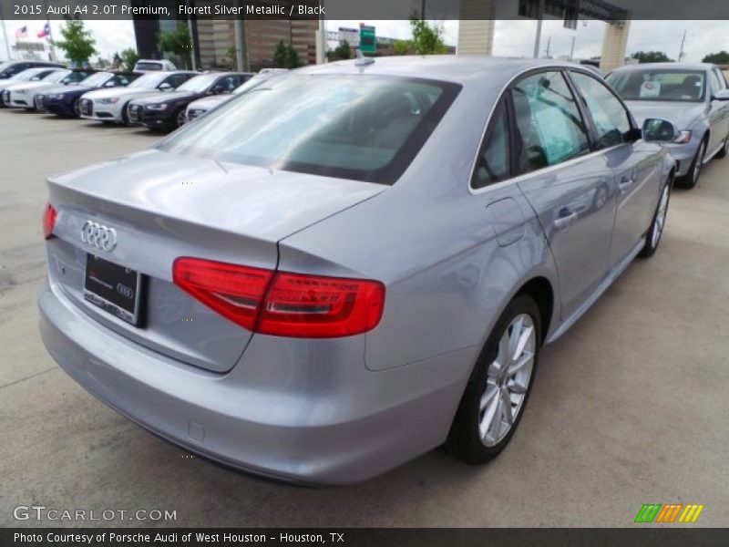 Florett Silver Metallic / Black 2015 Audi A4 2.0T Premium