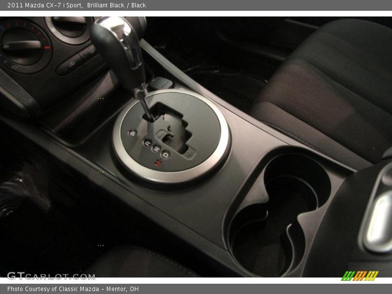 Brilliant Black / Black 2011 Mazda CX-7 i Sport