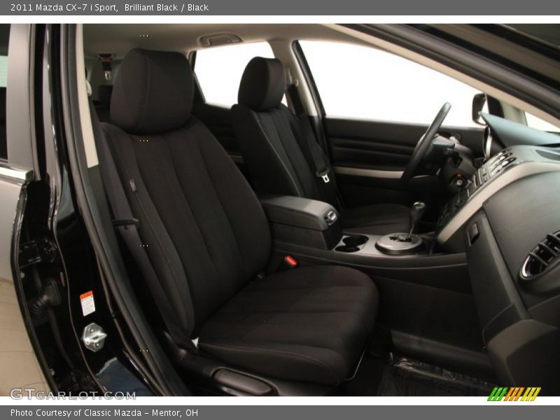 Brilliant Black / Black 2011 Mazda CX-7 i Sport