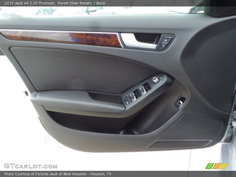 Florett Silver Metallic / Black 2015 Audi A4 2.0T Premium