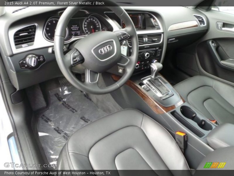 Florett Silver Metallic / Black 2015 Audi A4 2.0T Premium