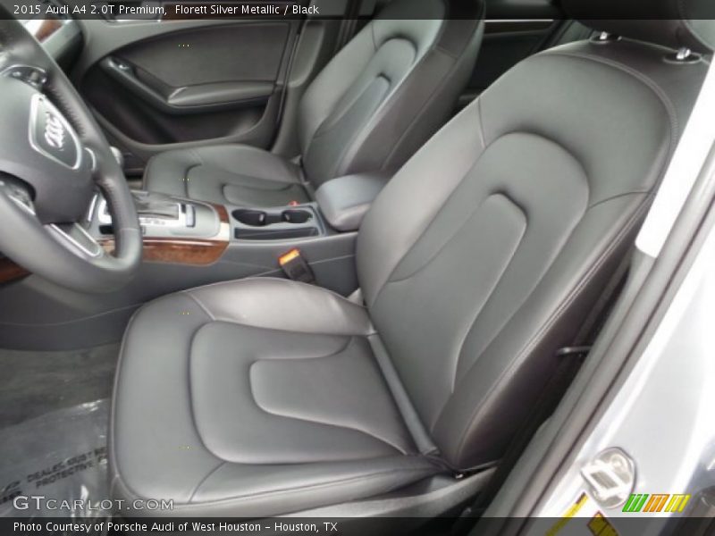 Florett Silver Metallic / Black 2015 Audi A4 2.0T Premium