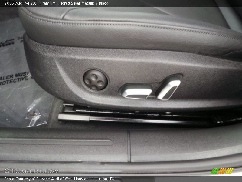 Florett Silver Metallic / Black 2015 Audi A4 2.0T Premium