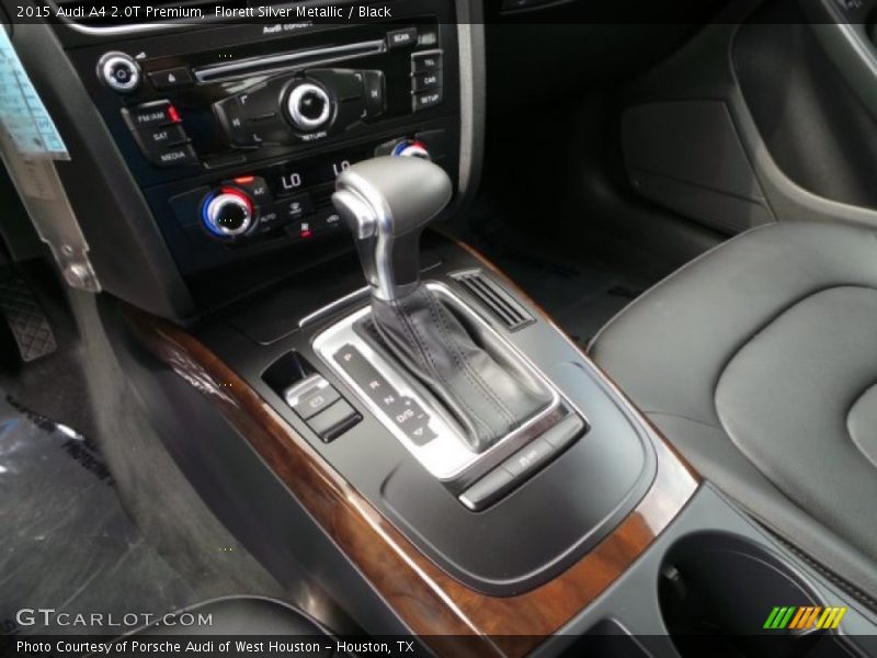 Florett Silver Metallic / Black 2015 Audi A4 2.0T Premium
