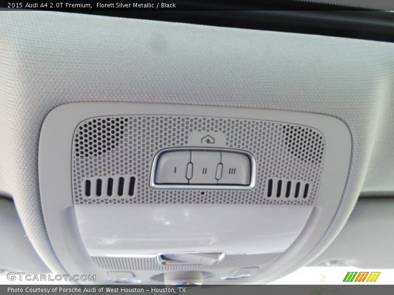 Florett Silver Metallic / Black 2015 Audi A4 2.0T Premium