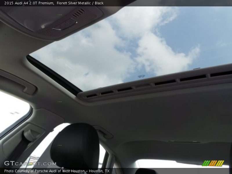 Florett Silver Metallic / Black 2015 Audi A4 2.0T Premium