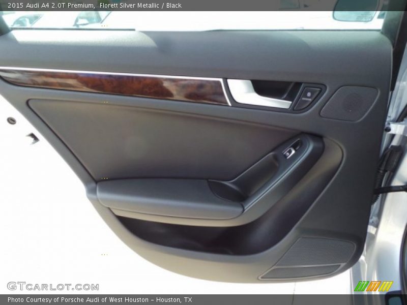Florett Silver Metallic / Black 2015 Audi A4 2.0T Premium
